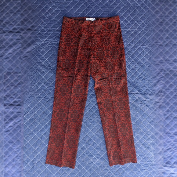 Vintage Paisley dress pant Size 12 - Picture 1 of 6
